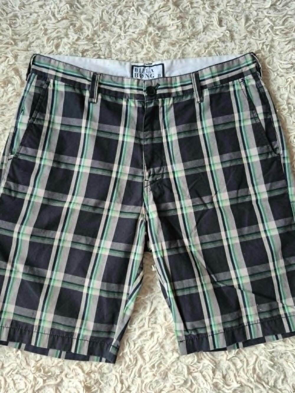 Billabong Men's Plaid Shorts